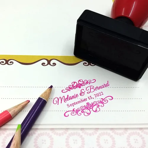 Miniatura 3 de Sello de negocios personalizado, sello de firma personalizado, sello de diseño de huella de perro de mascota, sello de nombre comercial, hecho a