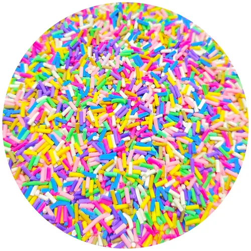 Miniatura 11 de Mulutoo Gránulos falsos de resina de 3.53 oz, chispas de caramelo falso, chispas de arcilla, chispas de polímero, rodajas de arcilla polimérica