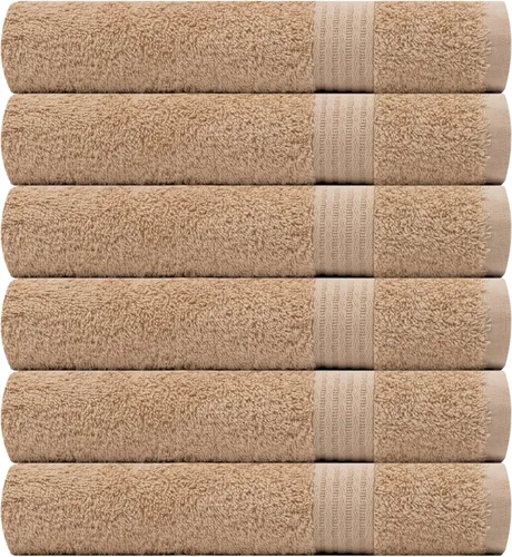 Miniatura 34 de TowelSelections Toallas suaves y absorbentes de algodón para baño, hotel, ducha, spa, gimnasio, toalla de baño, toalla de mano, 2 paños de baño