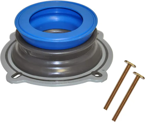 Miniatura 9 de Kit de instalación de inodoro todo en uno de Danco, anillo de cera de sello perfecto y pernos sin corte, reparación de inodoro, sin cera, pernos