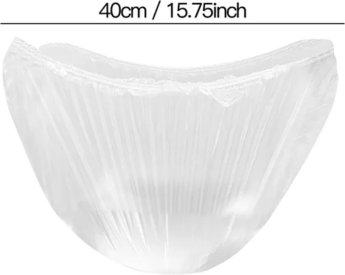 Miniatura 7 de Bolsa de almacenamiento de alimentos, funda elástica reutilizable para almacenamiento de alimentos, cubierta elástica de plástico para tapas