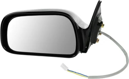 Miniatura 56 de TRQ Espejo plegable con calefacción eléctrica del lado del conductor con indicador de punto ciego pintura a juego negro liso compatible con Kia