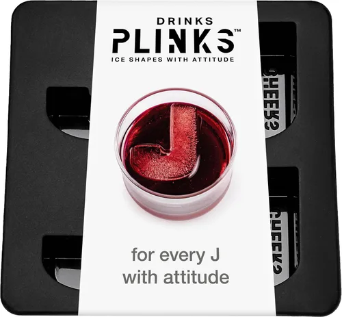 Miniatura 16 de DrinksPlinks Bandeja de Cubitos de Hielo con Letra H - Molde de Cubitos de Hielo de Silicona Personalizado para Whisky – Bandeja Grande