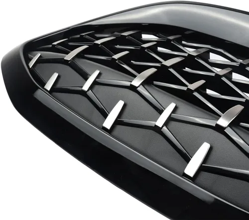 Miniatura 7 de Rejilla de diamante G20 G28 compatible con rejillas de riñón frontales BMW Serie 3 2019 2020 2021 2022, rejilla de reemplazo de parachoques Rejilla