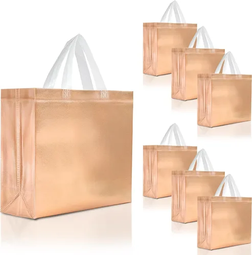 Miniatura 12 de Nush Nush - Bolsas de regalo reutilizables azul aguamarina a granel (azul aguamarina - Tamaño mediano - Juego de 30)