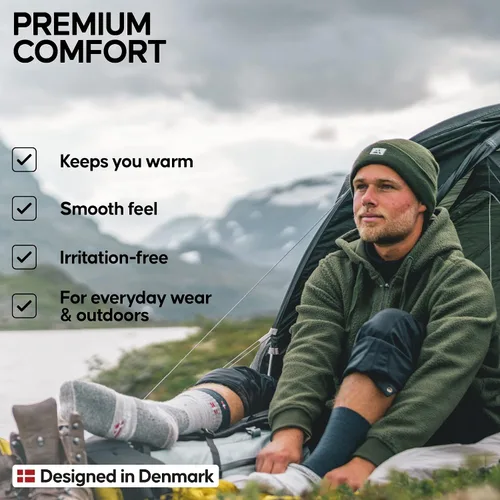 Miniatura 3 de DANISH ENDURANCE Gorro cálido con forro polar para hombres y mujeres sombrero de invierno