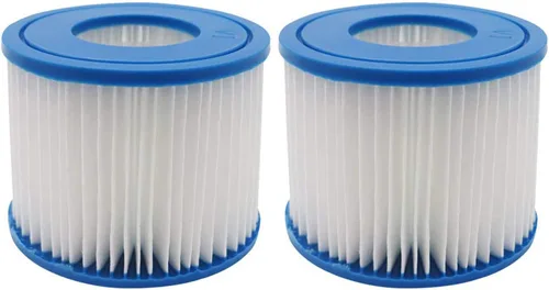 WuYan 2 piezas de filtro de piscina tipo VI cartucho de filtro de repuesto para Lay-Z-Spa - Miami Vegas Palm Springs París, para Coleman SaluSpa