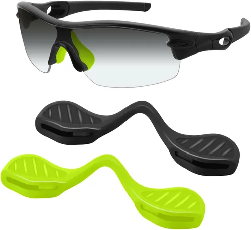Miniatura 10 de Mryok Almohadilla nasal de repuesto para gafas de sol Oakley Radar Path EV RadarLock Negro