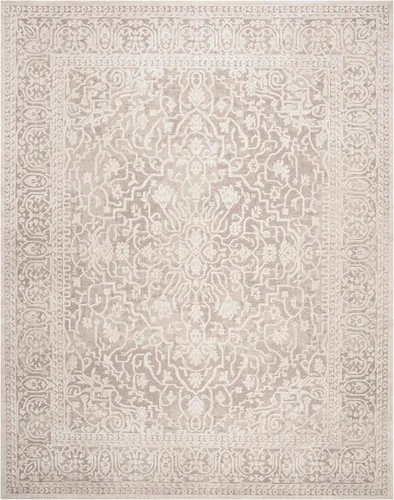 Miniatura 2 de SAFAVIEH Alfombra 10x14 - Colección Reflection - Grande - Beige y Crema, Sin Desprendimiento y Fácil Limpieza, Ideal para Sala de Estar, Dormitorio