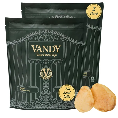 Miniatura 11 de Vandy Patatas fritas fritas – Snacks sin aceite de semilla – Patatas fritas sin gluten – Hecho con papas, sebo de carne alimentado con hierba, sal