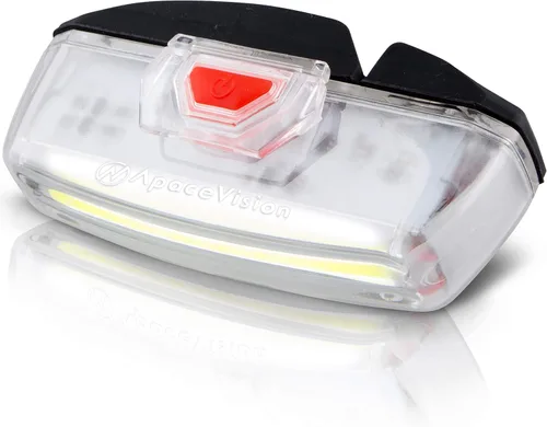 Miniatura 8 de Apace Illuma ZT3000 Luz delantera recargable USB para bicicleta con luz de 200 lúmenes para una visibilidad óptima en la bicicleta