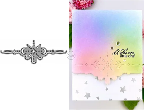 Miniatura 10 de DzIxY Juego de troqueles de corte de metal de encaje con flores antiguas para hacer tarjetas, juegos de troqueles de papel de gofrado, plantillas