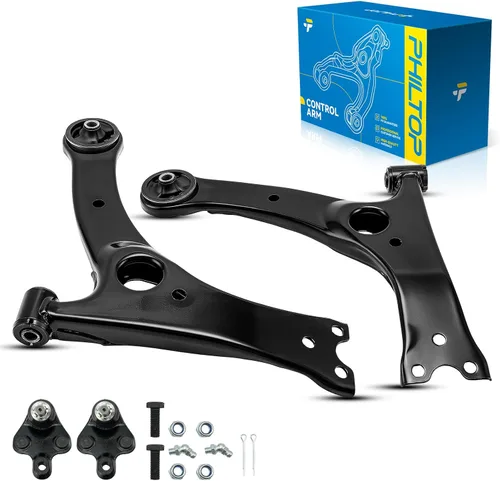 Miniatura 195 de PHILTOP Kit de suspensión delantera de 10 piezas, brazos de control inferiores con juntas de bola, eslabones de extremo de barra estabilizadora