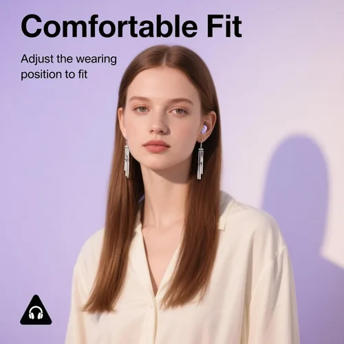 Miniatura 7 de Pequeños auriculares invisibles ocultos para dormir con anillo de desplazamiento Bluetooth para Iphone Invisible Tiny Ear Buds Side Sleepers