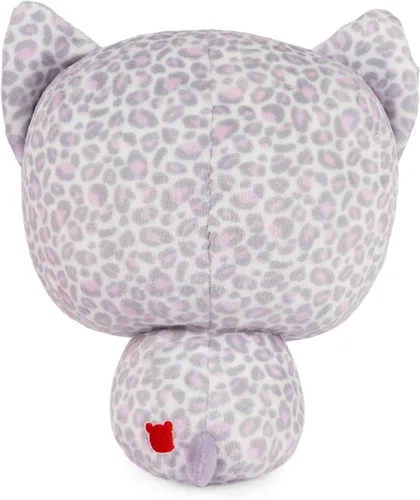 Miniatura 4 de GUND Drops, Gina Spots, Expressive Premium - Animal de peluche suave para mascotas, leopardo morado, 9 pulgadas