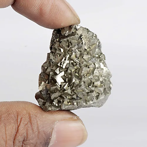 Miniatura 2 de GEMHUB Pirita dorada crudo curativo cristal de 263.15 quilates pirita suelta piedra preciosa para joyería artesanal idea, Gema, Pirita