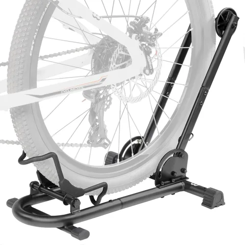 BikeHand Soporte Plegable para Bicicleta de Piso | Diseño Resistente y Duradero de Plegado Rápido para Almacenamiento de Bicicletas MTB y de