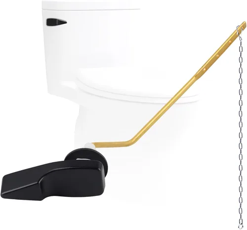 Kit de reemplazo universal de mango de inodoro de montaje lateral en metal compatible con inodoro American Standard/Mansfield/Gerber/TOTO/Kohler,
