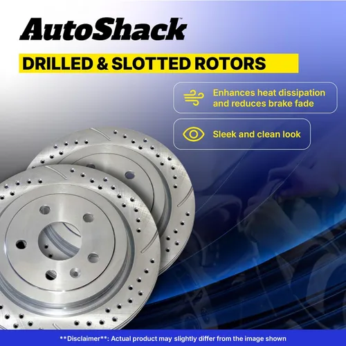 Miniatura 4 de AutoShack Rotores de freno delantero para Chevrolet, Cruze 2011-2019 Sonic 2012-2020 Bolt EV 2017-2023, FWD L4 1.4L 1.6L 1.8L - Revestimiento