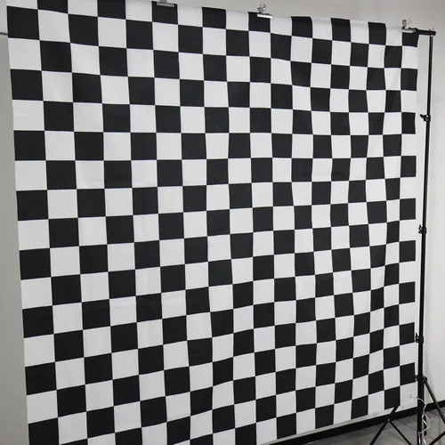 Miniatura 4 de Chrorine Fondo a cuadros blanco y negro de 6.6 x 6.6 pies, decoración de fiesta de cumpleaños, decoración de fiesta de cumpleaños, un amigo feliz