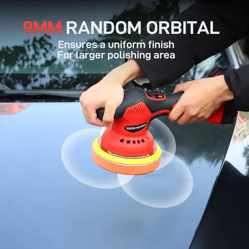 Miniatura 5 de Pulidor inalámbrico de coche para batería Milwaukee m18, pulidor eléctrico para detalles/pulido/encerado de automóvil (batería no incluida)