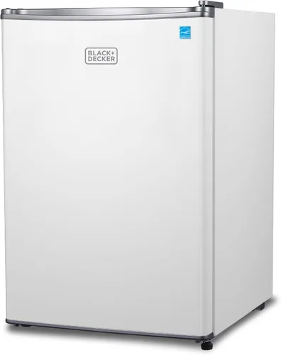 Miniatura 15 de BLACK+DECKER Refrigerador compacto de 2.5 pies cúbicos, certificado ENERGY STAR, mini refrigerador de una sola puerta con compartimento enfriador
