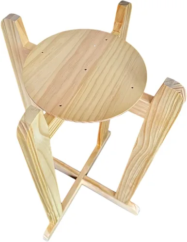 Miniatura 5 de Aquanation Soporte de madera para piso, barniz natural, 27 pulgadas para agua Crock, botellas de agua, jarra de agua de 3 y 5 galones y plantas