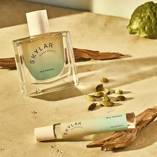 Miniatura 4 de Skylar - Perfume Isle Escape, Eau de Perfume, hipoalergénico y limpio, para mujeres y hombres, vegano y seguro, fresco, con notas de bergamota