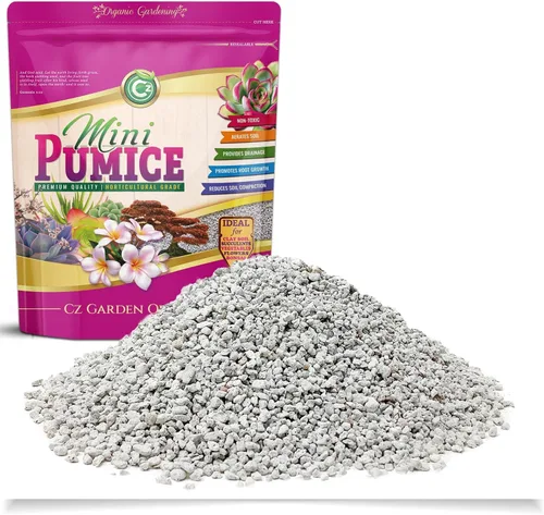 Piedra Pómez para Medios de Cultivo - Fabricada en EE. UU. para Bonsáis • Suculentas • Cactus • Orquídeas - Aditivo Acondicionador de Enmienda de