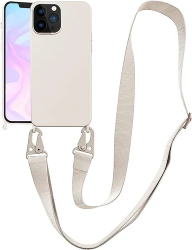 Miniatura 96 de Funda compatible con iPhone 13 con correa, funda cruzada para iPhone con cordón, ajustable, a prueba de golpes, protección contra caídas, funda