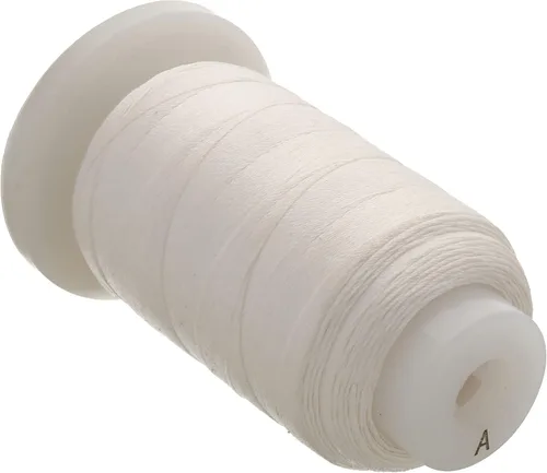 Miniatura 64 de The Beadsmith Cordón de seda pura – Castaño, tamaño E (0.325 mm/0.0128"), 200 yardas (600 pies), carrete de 1/2 onza