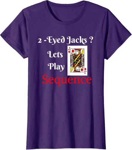 Miniatura 11 de Camiseta divertida con texto en inglés "I Have 2-Eyed Jacks Lets Play A Card Board Game