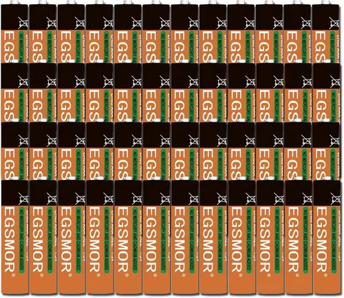 Miniatura 5 de AAA LR03 de alto rendimiento 4 paquetes 8 paquetes 10 paquetes 12 paquetes 16 paquete 24 paquete 48 paquete 100 pilas AAA de alto - alcalinas, 10