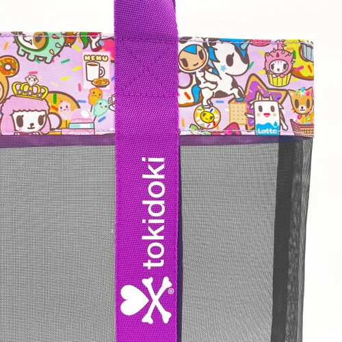Miniatura 4 de tokidoki Bolsa de malla, morado, Púrpura, Bolsa de malla