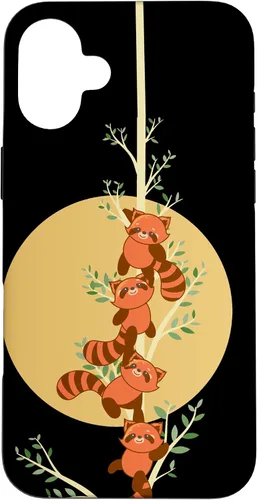 Miniatura 22 de Funda para iPhone 13 Pro Max Cute Red Panda Phone Case Red Panda Lover Case