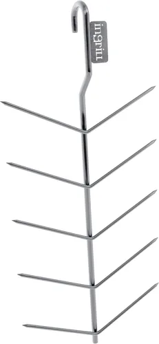 INGRILL Brocheta colgante de varios niveles para ahumador y parrilla de barril, estante vertical de acero inoxidable 304 para salchichas, maíz,