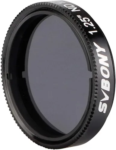 Miniatura 11 de SVBONY Filtro de telescopio SV139 Filtro de luna 0.1 por ciento de transmisión 1.25 pulgadas ND1000 Filtro de densidad nutritiva para telescopio