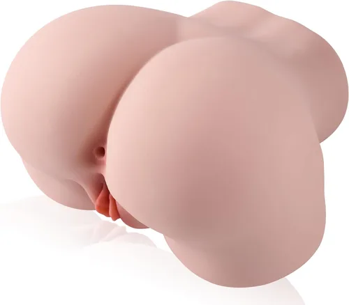 Muñeca sexual para hombre, coño de bolsillo realista con trasero suave, juguete sexual masculino con vagina apretada y anal de doble canal,