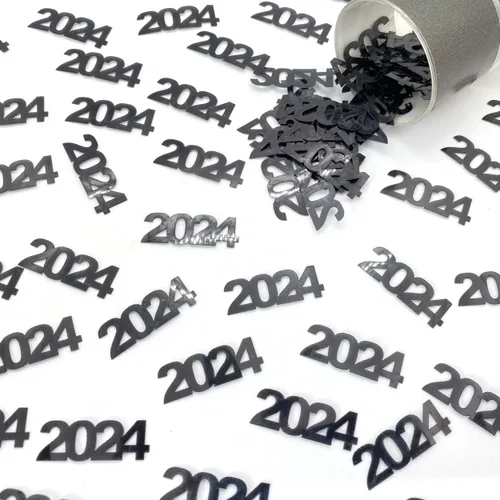 Miniatura 2 de Confetti Year 2024 Negro, Azul Royal Combo - 2 bolsas de media onza (1 oz)