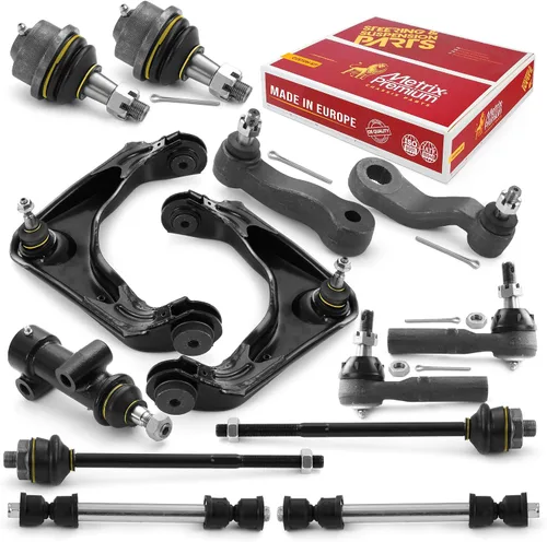 Miniatura 20 de Metrix Premium Chassis Parts - Kit de suspensión delantera de 10 piezas para BMW X5 2007-2013, BMW X6 2008-2014, reemplazo, fabricado en Europa