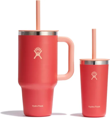 Miniatura 10 de Hydro Flask All Around - Vaso de viaje de 32 onzas, color morado degradado (Bayberry Ombre)
