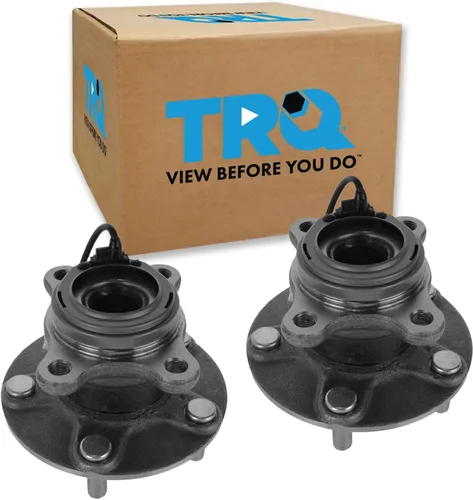 Miniatura 153 de TRQ Juego de conjunto de rodamiento de rueda delantera y buje de 2 piezas Compatible con Chevrolet Cobalt 2005-2010 HHR 2006-2011 Pontiac G5