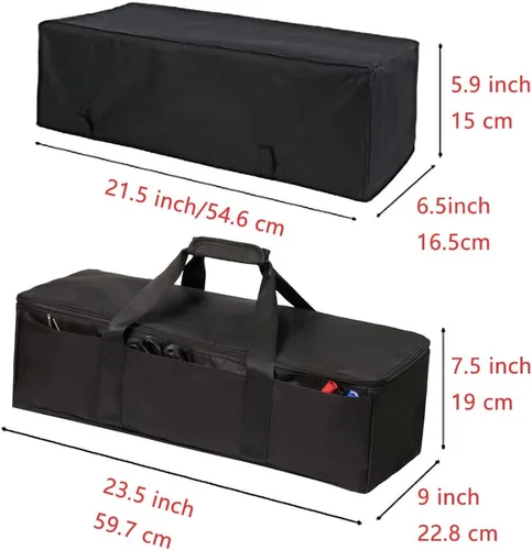 Miniatura 2 de YELAIYEHAO Bolsa de transporte compatible con Cricut Explore Air y Maker, bolsa impermeable compatible con Cricut Explore Air y suministros