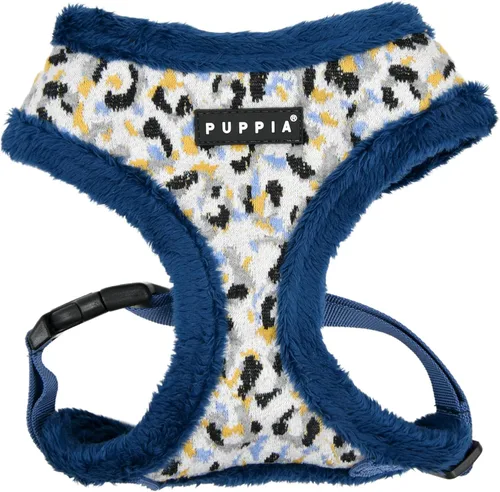 Miniatura 16 de Puppia Stefan - Arnés para perro sobre la cabeza cálido de invierno, con patrón de gofre, ajustable en el pecho para perros pequeños y medianos