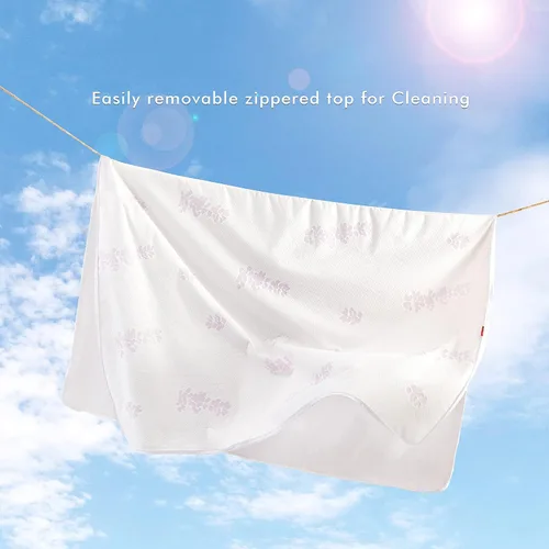 Miniatura 7 de Jet's Home Protector de colchón tamaño individual con cremallera, funda de colchón impermeable extraíble y ajustable de 360 grados para colchón de 9