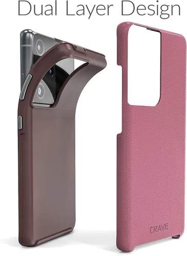 Miniatura 4 de Carcasa Crave Dual Guard para Galaxy S21 Ultra, protección a prueba de golpes, carcasa de doble capa para Samsung Galaxy S21 Ultra, S21 Ultra 5G Baya