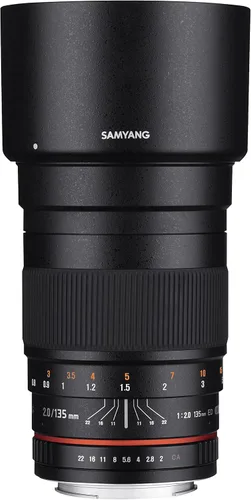 Objetivo Samyang 5.3 pulgadas. F2.0 ED UMC, de lente fija