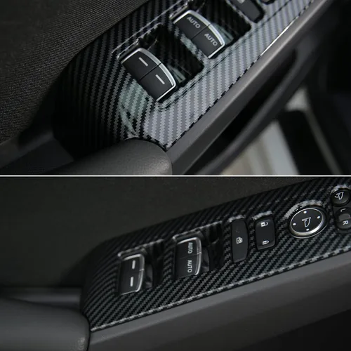 Miniatura 5 de CKE 4 piezas compatibles con Honda Civic 2026 2025 2024 2023 2022 Accesorios para reposabrazos de puerta de automóvil, ventana de automóvil, panel