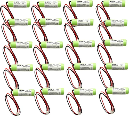 Miniatura 10 de HQRP Batería de luz de salida de emergencia para Unitech AA900mAh, OSA268 OSI OSA-268, MINBO AA-1000, Lithonia EXR LED EL M6 KR-AA900MAH KRAA900MAH