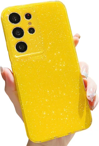 Miniatura 133 de MINSCOSE Compatible con Samsung Galaxy S22 Plus Case, Bonito Color Neón Brillante, con Purpurina Brillante Delgada Resistente a Golpes de Silicona